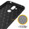 Flexi Slim Carbon Fibre Case for Nokia 8.1 - Brushed Black